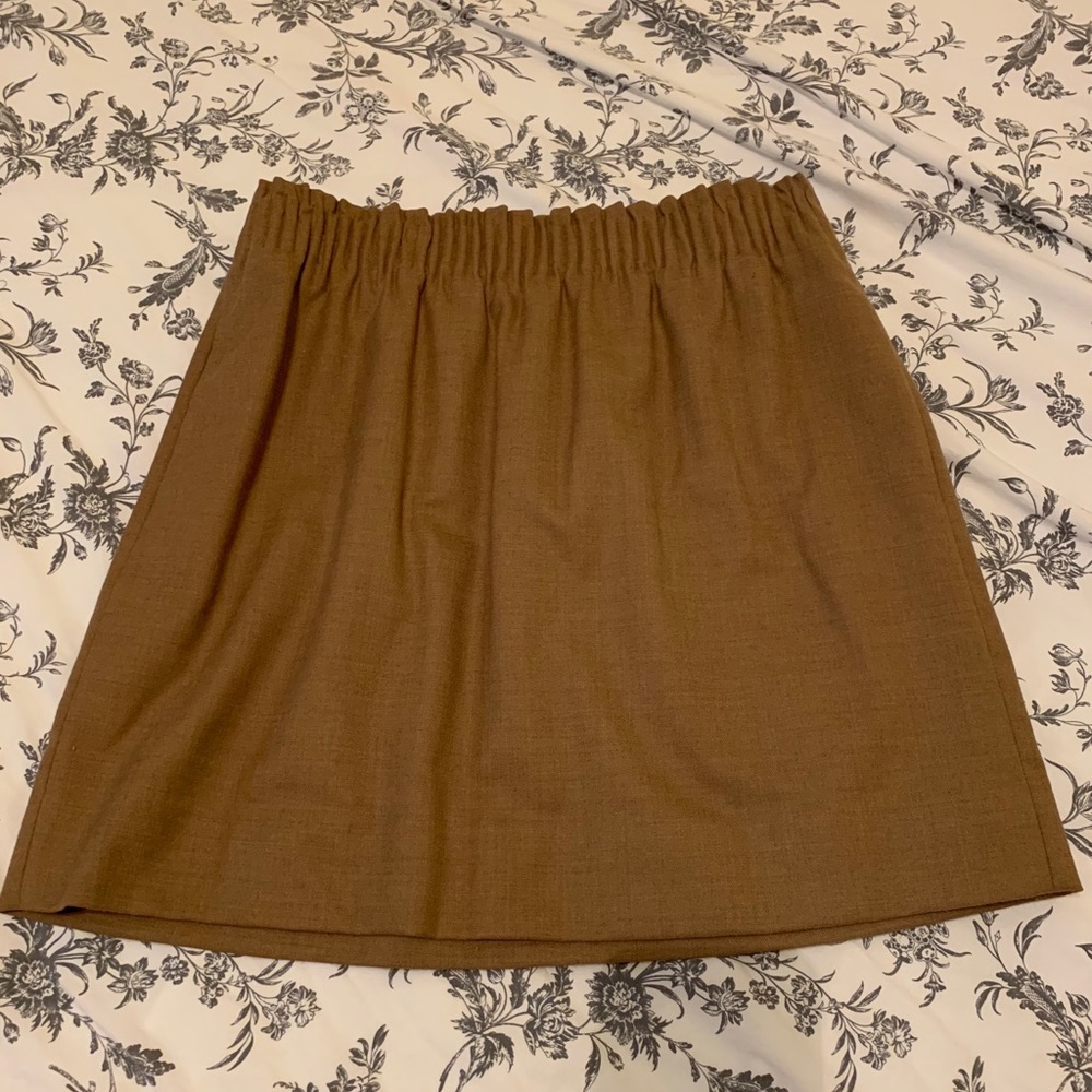 J Crew Wool Sidewalk Skirt